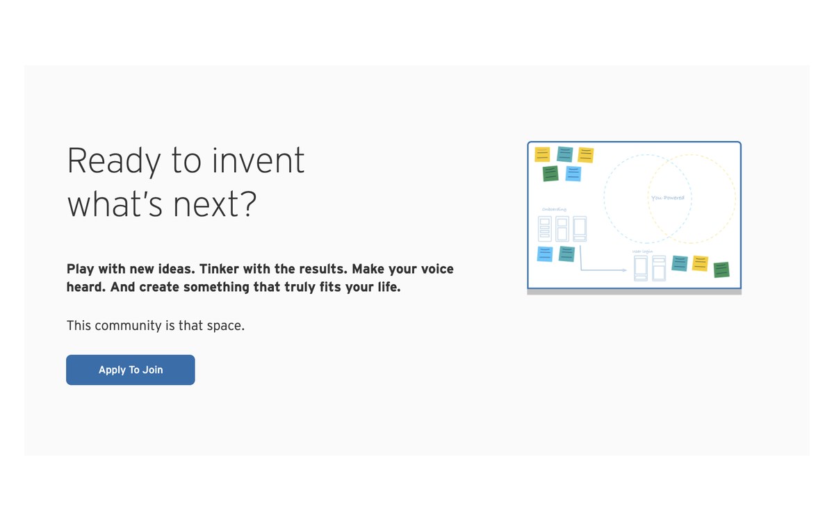Canvas — Ready to invent what's next?