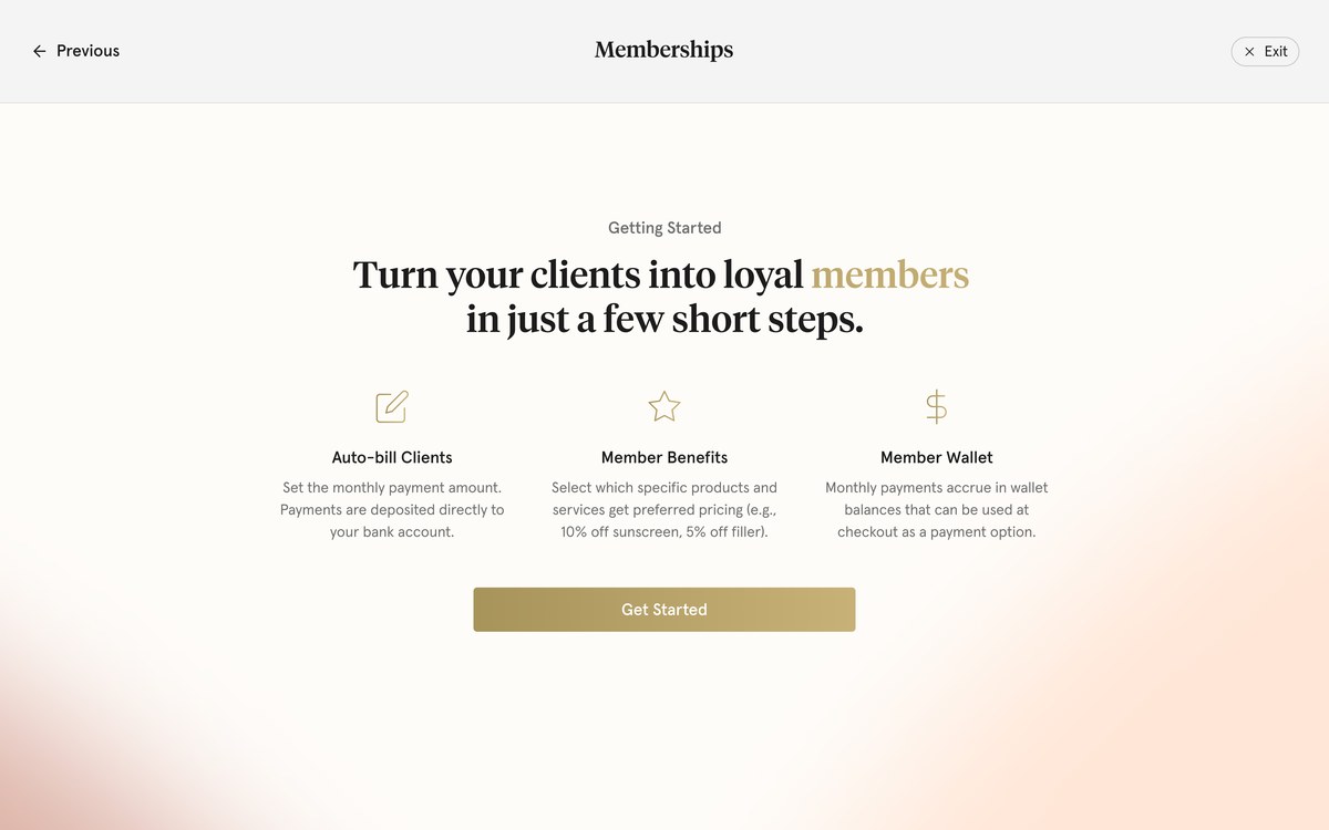 OPUL memberships — turn clients into loyal members